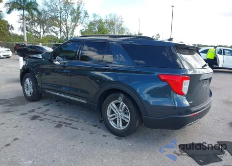 2022 Ford Explorer Xlt из США, поврежденный, VIN 1FMSK7DH8NGB91351